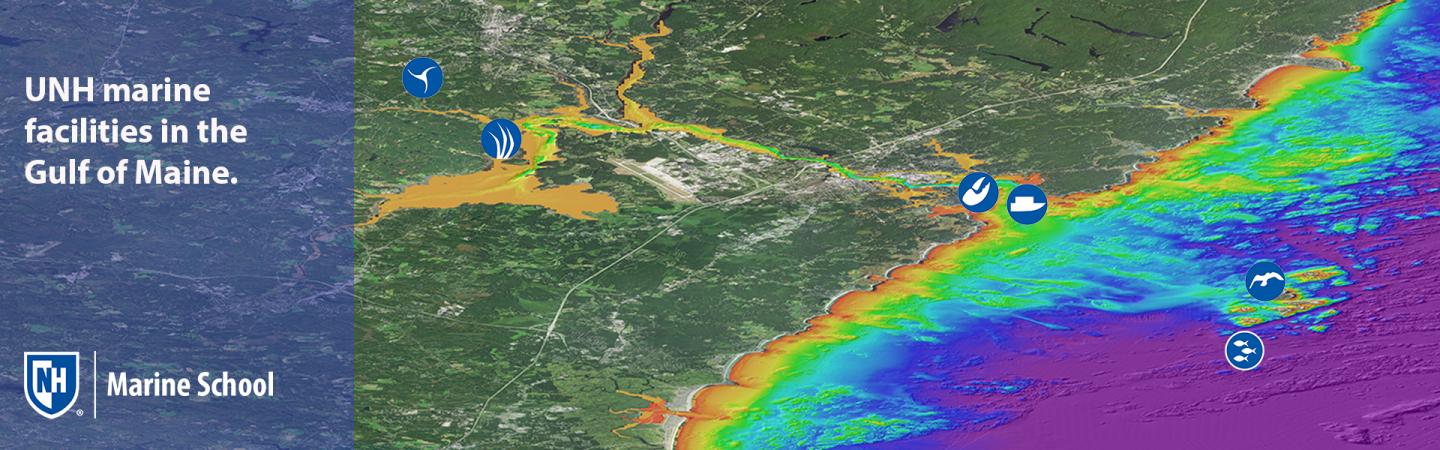 UNH marine facilities in the Gulf of Maine