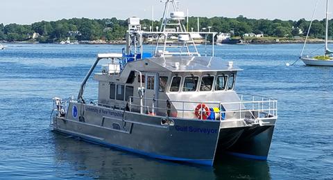 Photo of Gulf Surveyor on water.