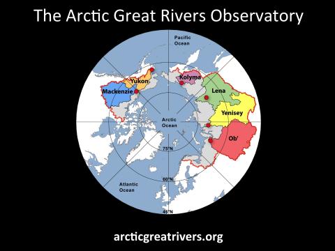 Arctic Great Rivers Map