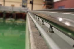wave/tow tank linear guides