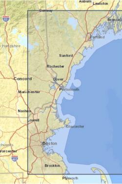 Geographical region of interest for the case study.