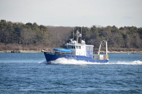The R/V Gulf Challenger - The flag ship of UNH's Marine Program.