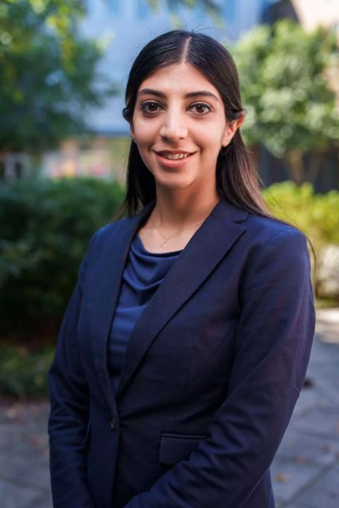 Arezoo Hasankhani of the Center for Sustainable Seafood Systems. 
